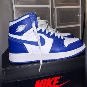 Jordan retro 1 storm blue